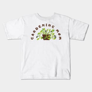 Gardening Mom Kids T-Shirt